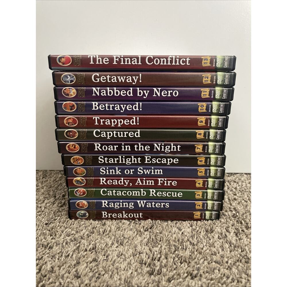 The Story Keepers Complete DVD Set of 13 Storykeepers Lot 1-13 Bible